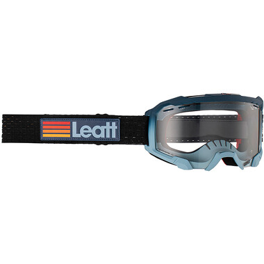 LEATT VELOCITY MTB 4.0 Goggles Grey Transparent Lens 2023 0